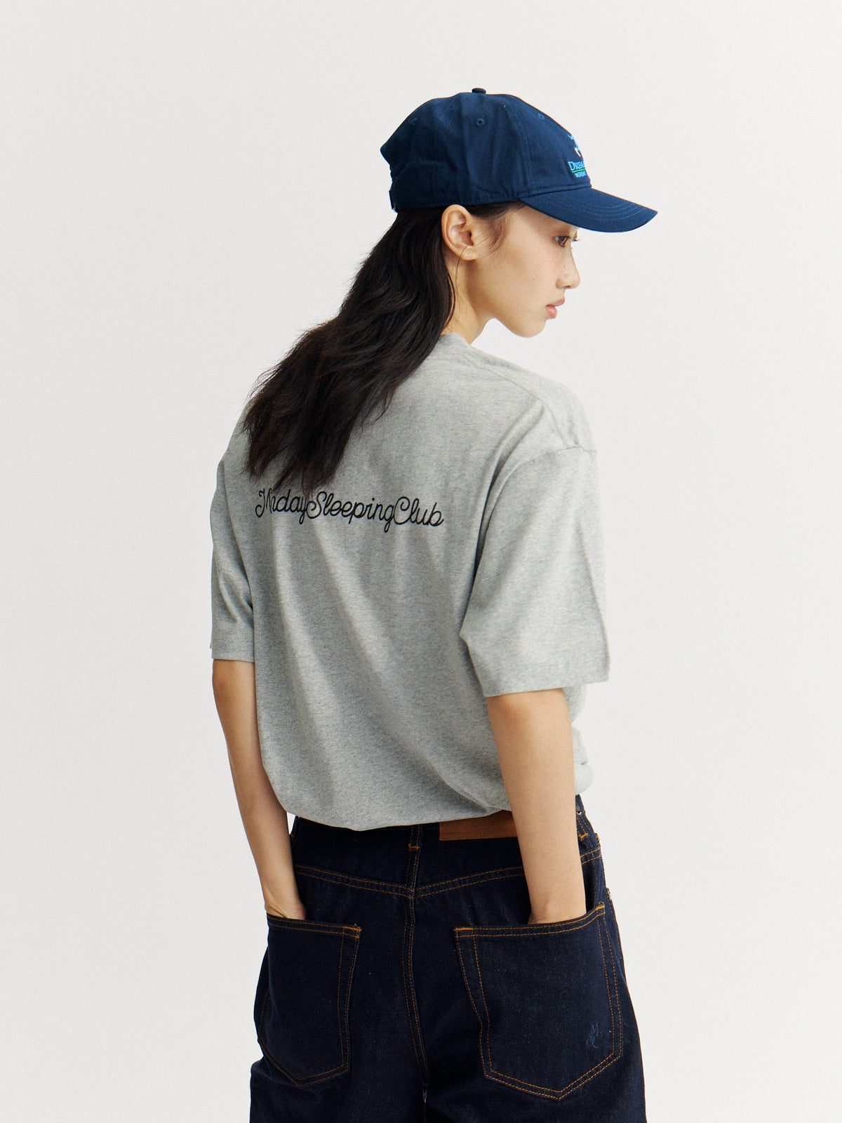 Monday Sleeping Club & DISNEY collaboration collection "Sleepy Mickey" printed short-sleeve T-shirt