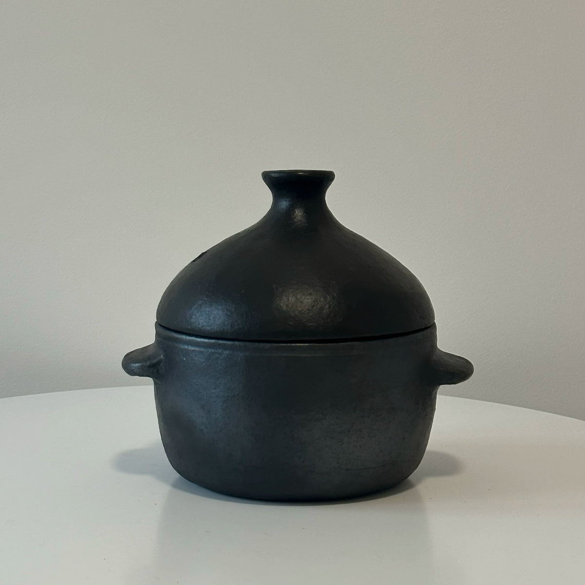 Jiduo Hei Tao Handmade Double-Handled Pot Home Claypot Rice Pot 1.4L per person | One-year warranty