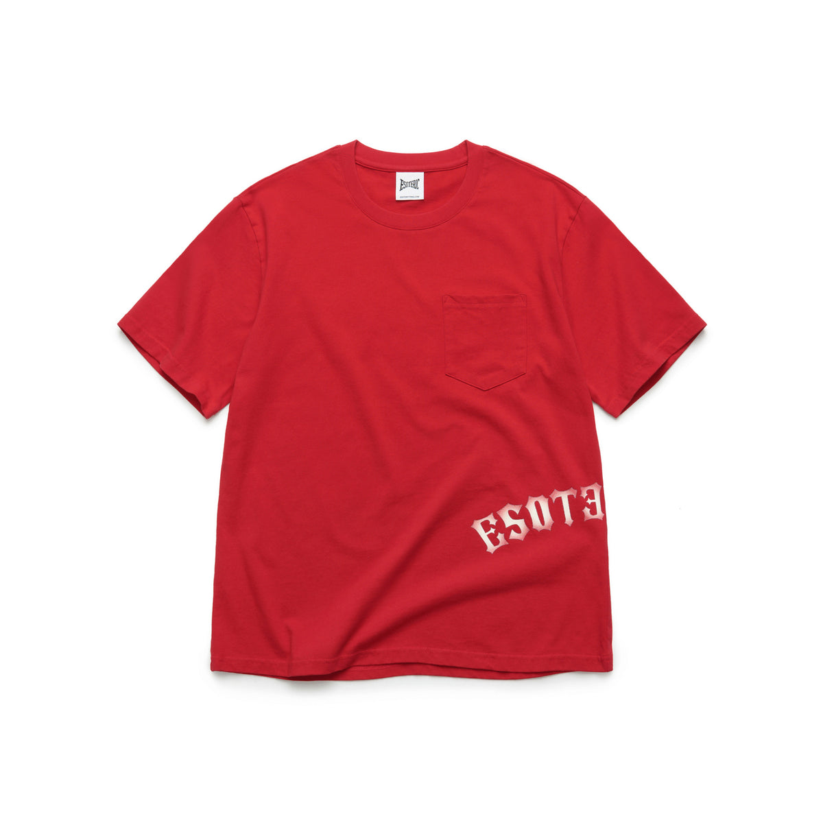 ESOTERIC THING Collage Print Pocket T-Shirt COLLAGE POCKET TEE