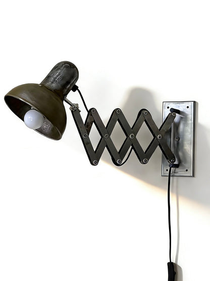 Retro industrial style outdoor wall lamp B&B café bar ambient light telescopic long arm lamp corridor American wall lamp