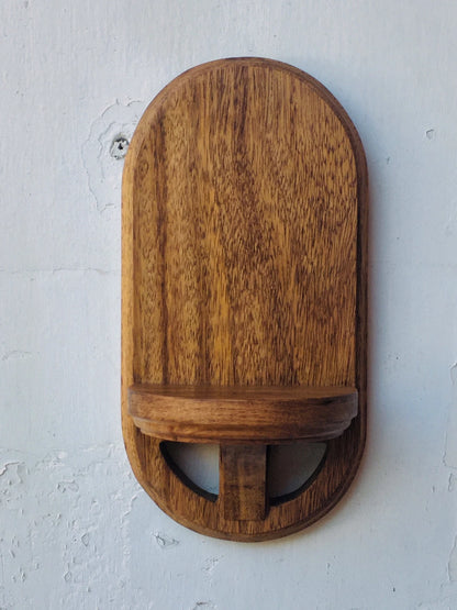 Vintage style solid wall hanging Storage Rack