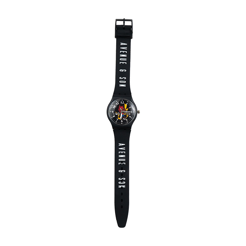 AVENUESON Avenue Son 2026 Little Devil Cartoon Accessories Silicone Watch Electronic Watch