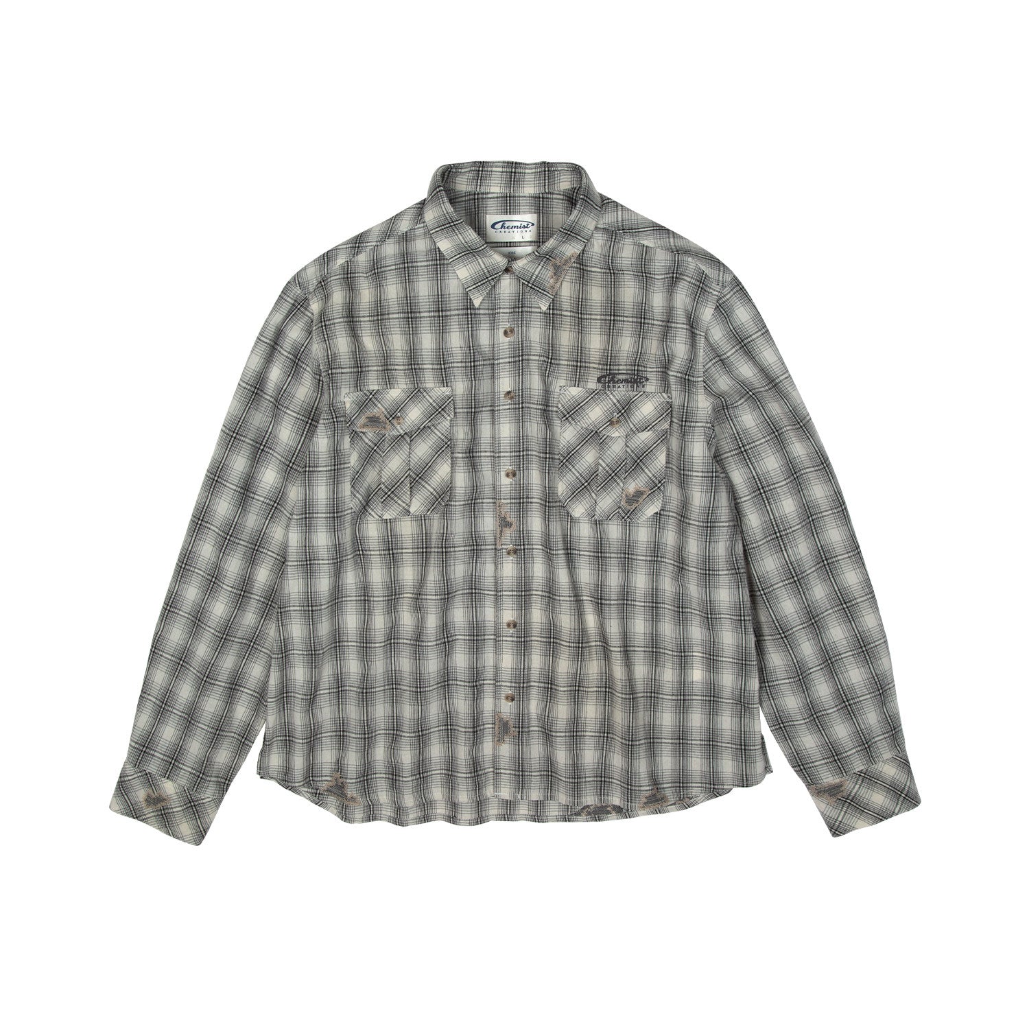 "Arizona Dream" Distressed Plaid Shirt