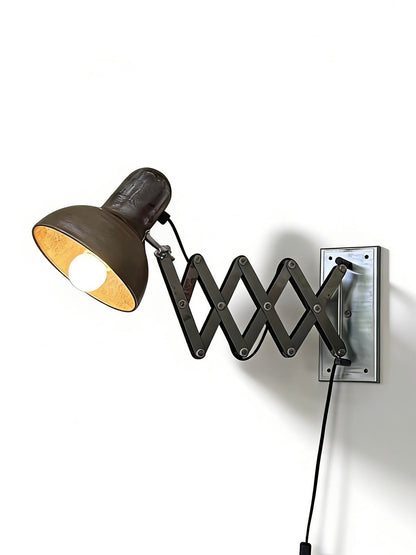 Retro industrial style outdoor wall lamp B&B café bar ambient light telescopic long arm lamp corridor American wall lamp