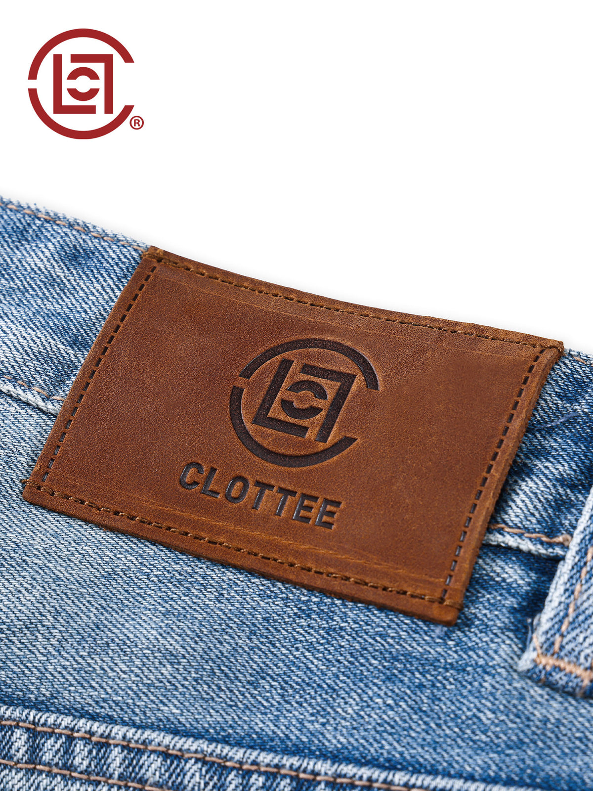 CLOTTEE by CLOT Street Ink Splash Wide-Leg Jeans for Men, New Autumn Trendy Loose Straight-Leg Long Pants K