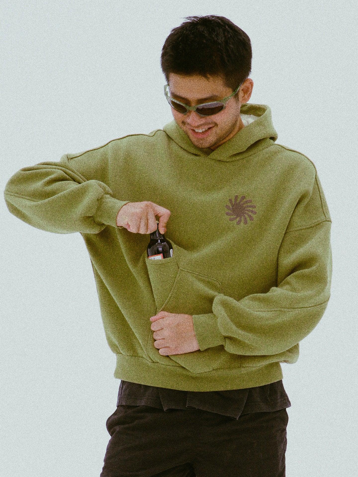 Green Hoodie