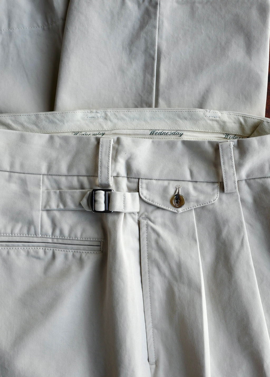 U.Sage FW25 Weekly Chinos is a regular pair of high-density chinos versatile trousers for the week