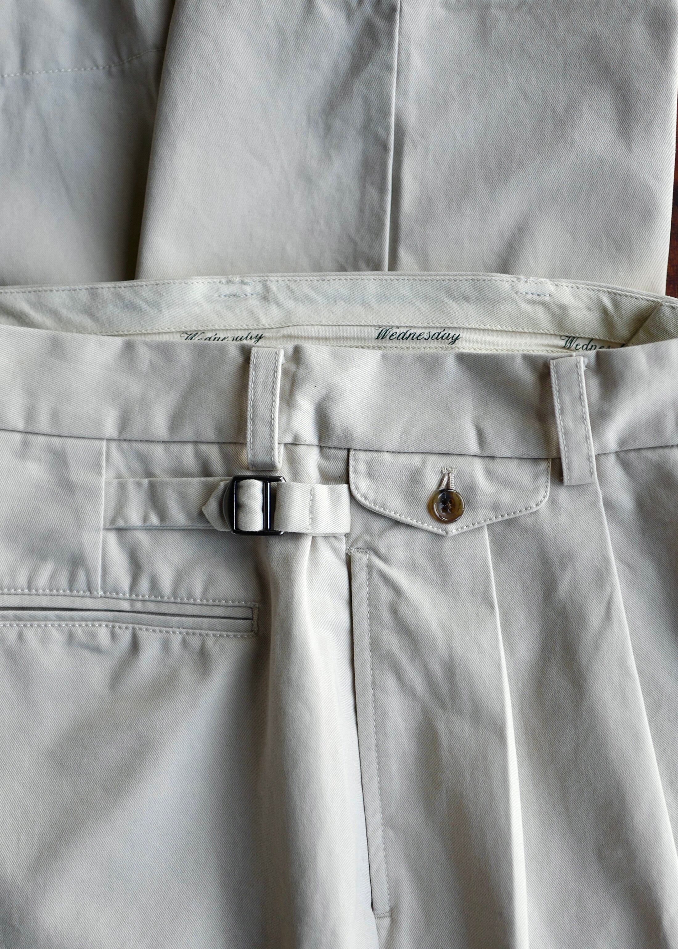 U.Sage FW25 Weekly Chinos is a regular pair of high-density chinos versatile trousers for the week