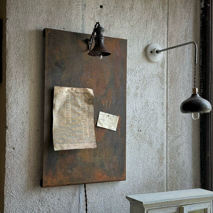 Vintage-style wall lamps,