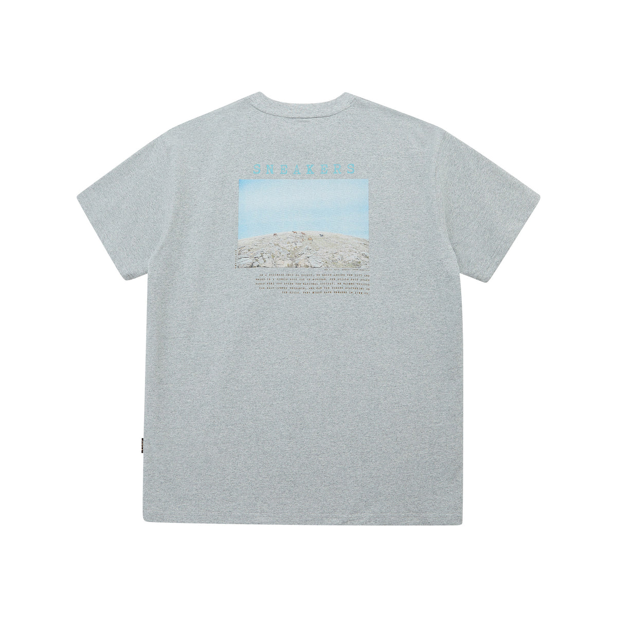 U.Sage x Meisyakan Photo T-Shirt Photo T-Shirt Long-staple cotton