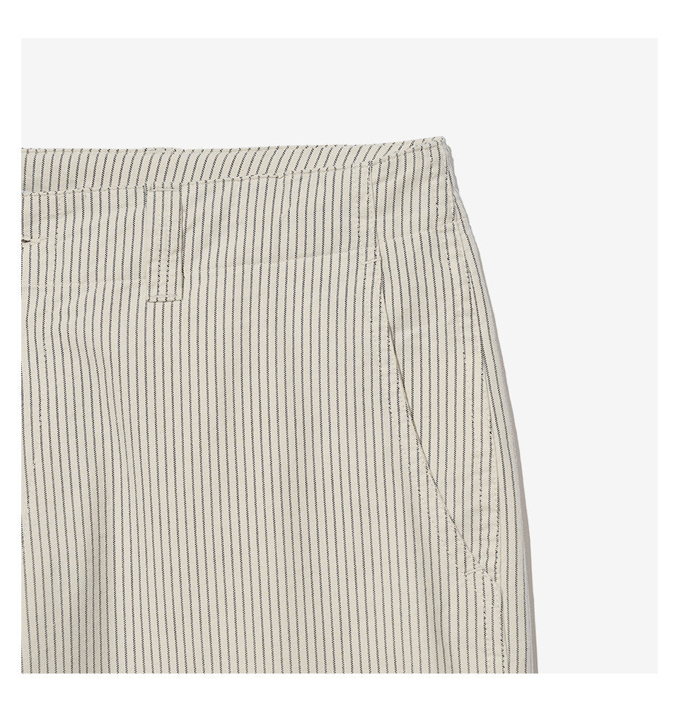 the striped cotton pants