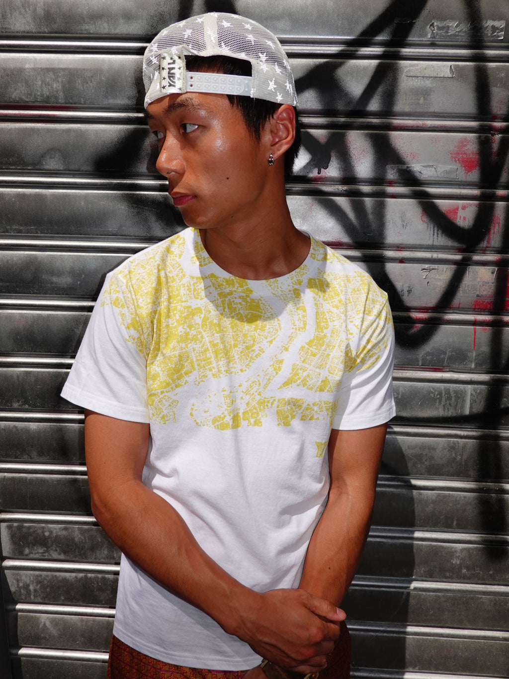 Yan L. Map short-sleeve tee