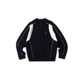 RoaringWild A Arch Roaring Beast panelled contrasting knitwear autumn/winter couple sweater men's coat