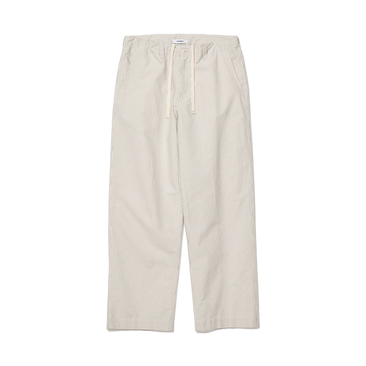 the striped cotton pants
