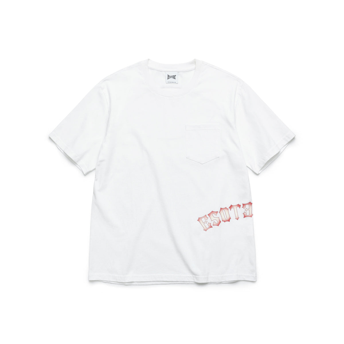 ESOTERIC THING Collage Print Pocket T-Shirt COLLAGE POCKET TEE