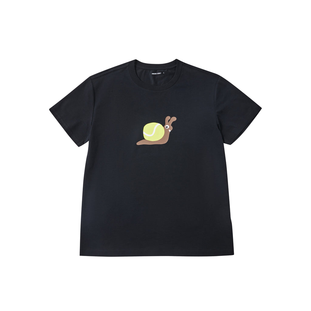 FMACM Men & Madness X Genius Strike Snail Tennis Sports Casual Short-Sleeve T-Shirt